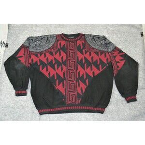 Vintage XL Vittorio Rocchetti Milano Coogi Sweater Men Long Sleeve‎ 90's USA